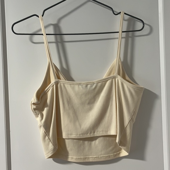 Cream SHEIN crop top - never worn - Picture 4 of 4